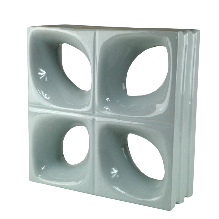 Pustak ceramiczny Daisy Grey 24x24x8 cm szary Style'n Art Glasspol.jpg