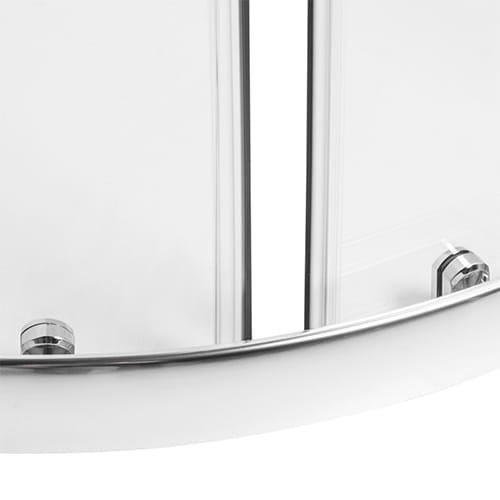 Chromowane rolki dolne i górne kabiny prysznicowej półokrągłej.jpg