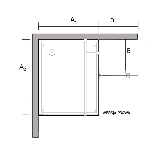 Kabina prysznicowa serii fresh line asymetryczna BK247 rysunek techniczny z góry.jpg