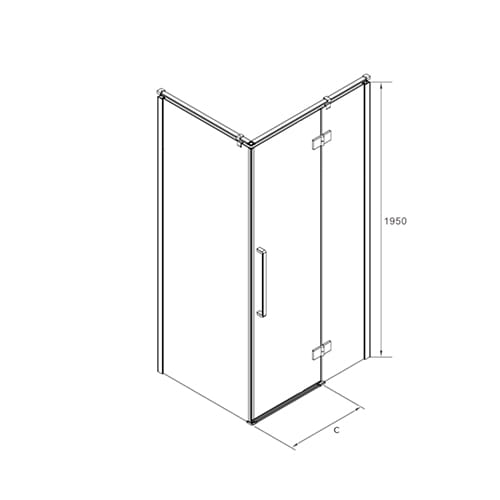 Kabina prysznicowa serii fresh line asymetryczna BK248 rysunek techniczny z przodu.jpg