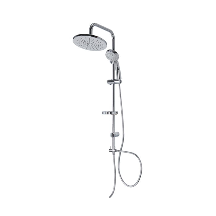 Kolumna prysznicowa nierdzewny chrom zestaw prysznicowy z deszczownią Oval Plus ND-L721A.jpg