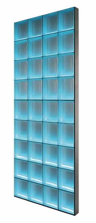 Przeszklenie z pustaków szklanych Light My Wall podświetlane luksfery.jpg