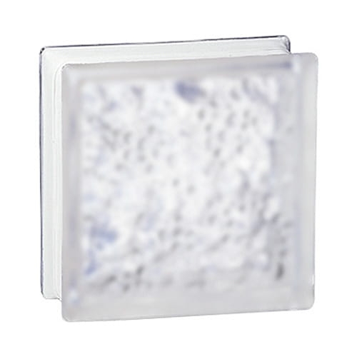 Pustak szklany 198 Bubble E60 EI15 La Rochere. Luksfer bezbarwny krople deszczu,  glass blocks, Glasspol