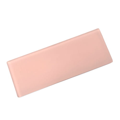 płytka szklana do luksferów pustaków szklanych zakończeniowa łososiowa matowa-1.jpg