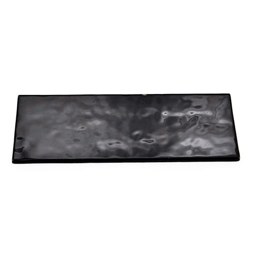 płytka szklana do luksferów pustaków szklanych zakończeniowa czarna fusing.jpg