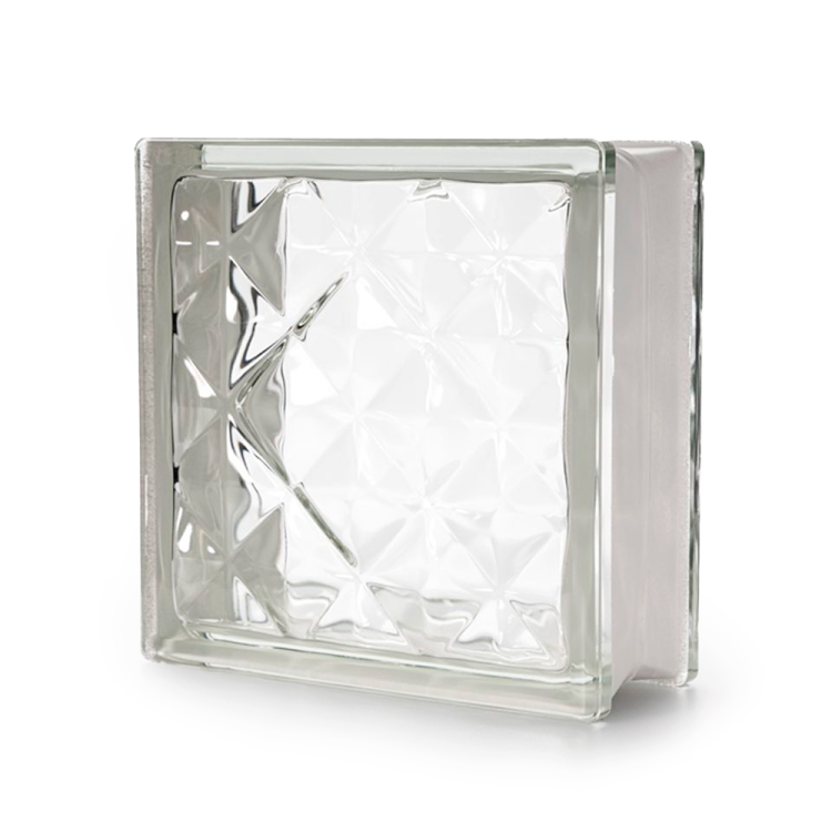 pustaki szklane luksfery Pyramid E60 Seves Basic wzór trójkątny bezbarwne 19-19-8.png