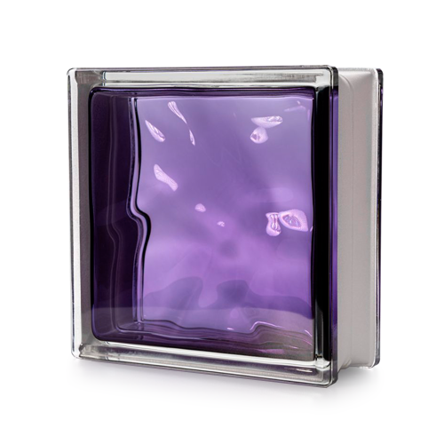 luksfery fioletowe barwione powierzchniowo wave brilly violet 19x19x8 kolorowe pustaki szklane.png