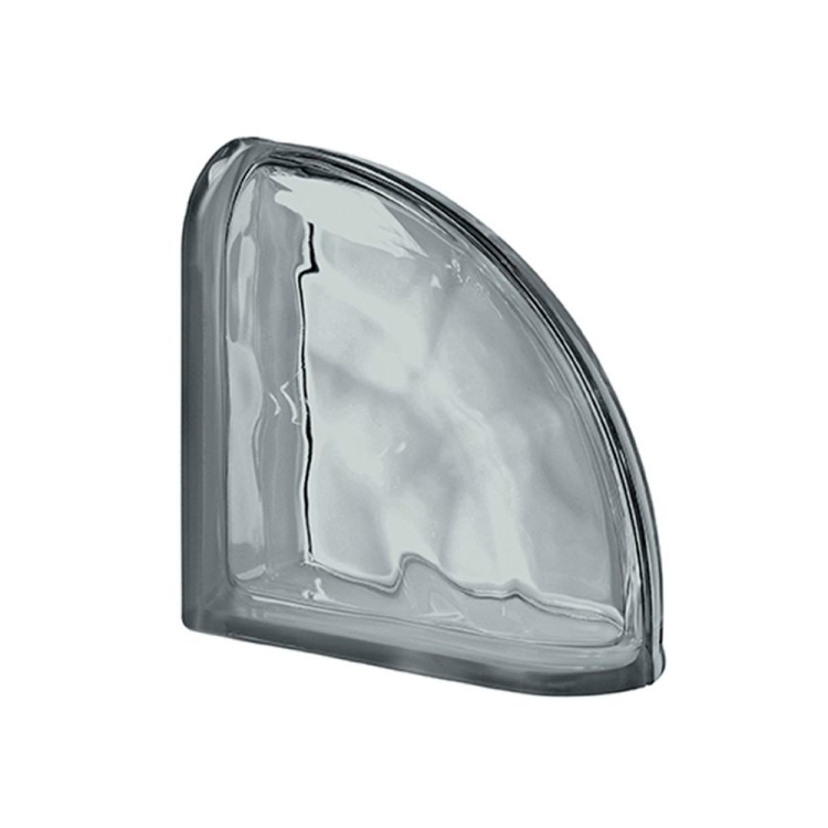 Pustak szklany Ter Curved Nordica O  luksfer 19x19x8 szary zakończeniowy.png