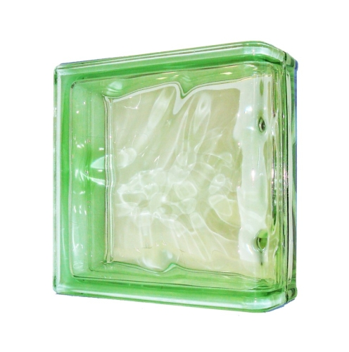 Pustak szklany luksfer 19198 Wave Linear End Green Seves Basic Glasspol.jpg