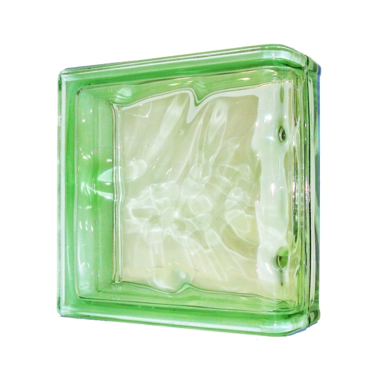 Pustak szklany luksfer 19198 Wave Linear End Green Seves Basic Glasspol.jpg