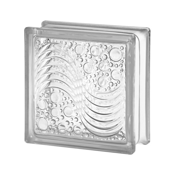 Pustak szklany 19198 Marina E60 Seves Basic Glasspol, luksfer bezbarwny, Glasspol