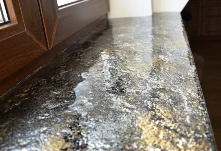 Parapet szklany zamontowany Glasspol.pl fusing .szkło stapiane